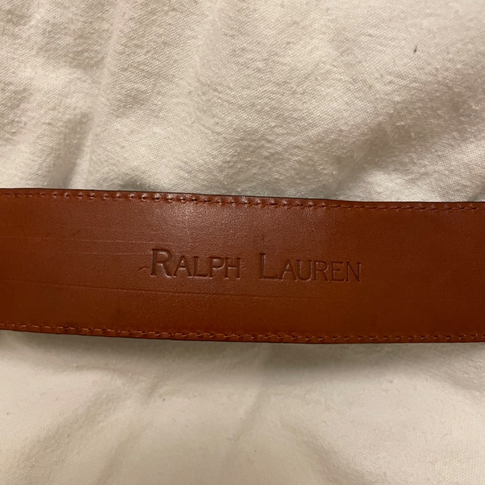 Ralph Lauren Purple Label Collection Alligator Belt - Picture 5 of 5